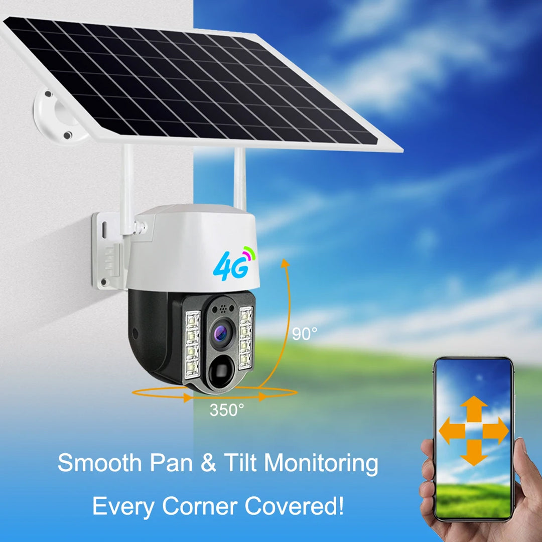 Scacell Solar Power 4G Camera