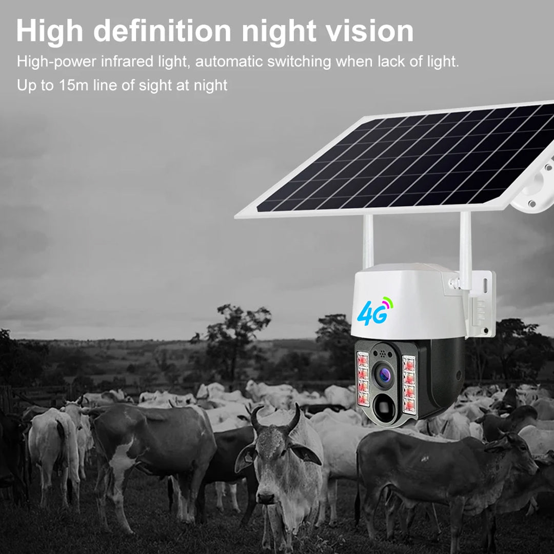 Scacell Solar Power 4G Camera