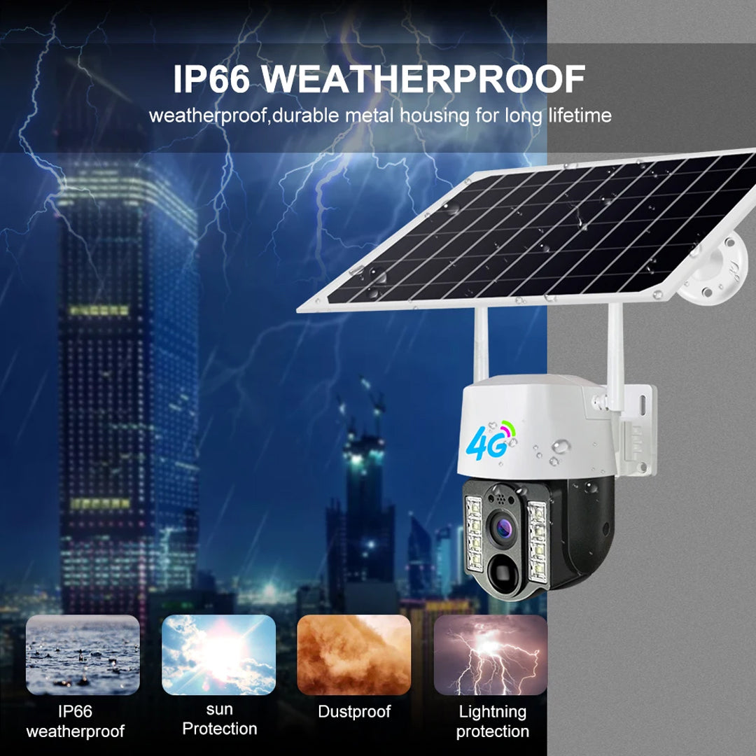 Scacell Solar Power 4G Camera