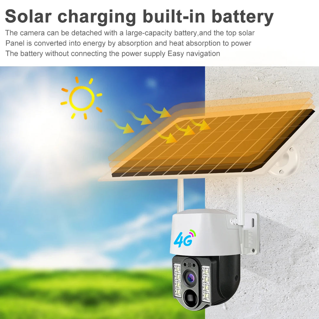 Scacell Solar Power 4G Camera