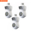 Bright Guard Cam: Light Bulb Security Camera x3