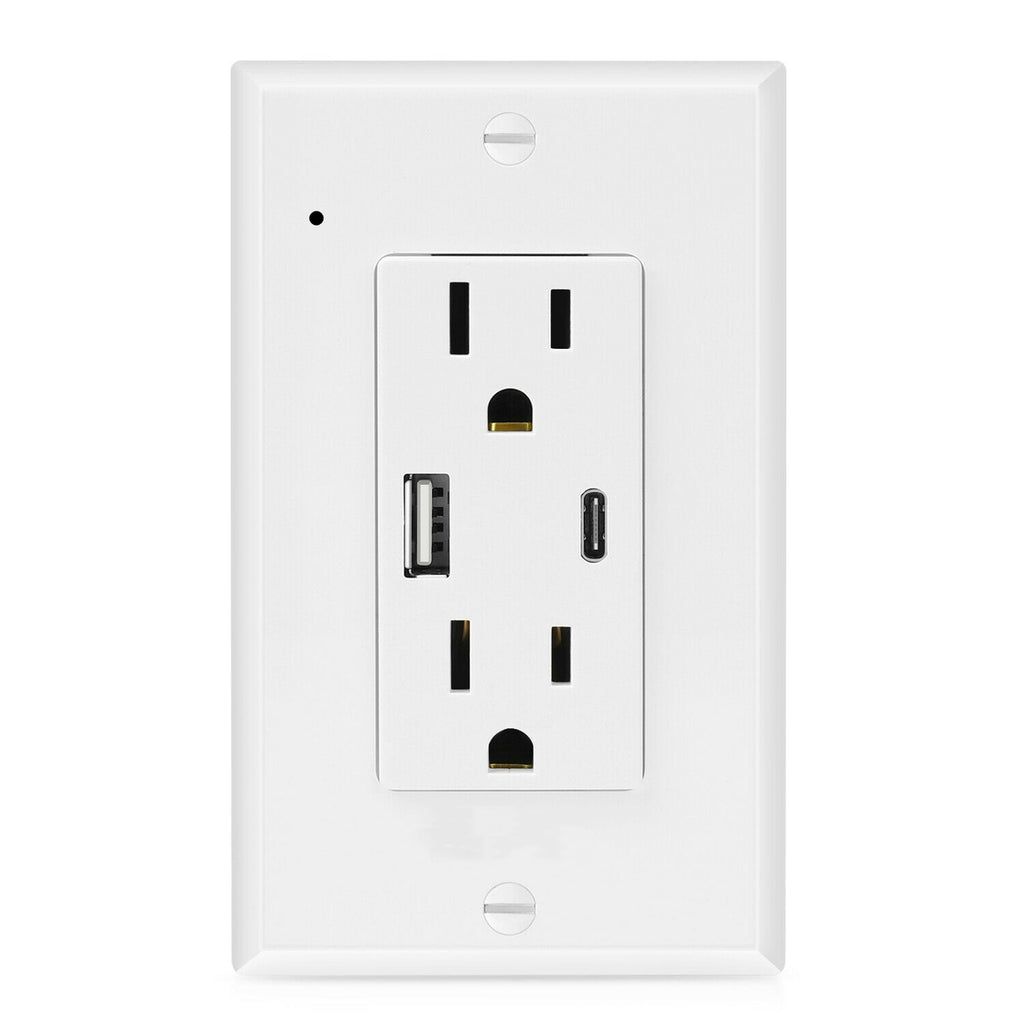 Functional HD Spy Camera Dual Wall Outlet