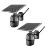 Scacell Wireless Outdoor PTZ Solar Security Camera X2