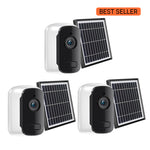 X3 1080p Wireless Battery Solar Powered Security Camera