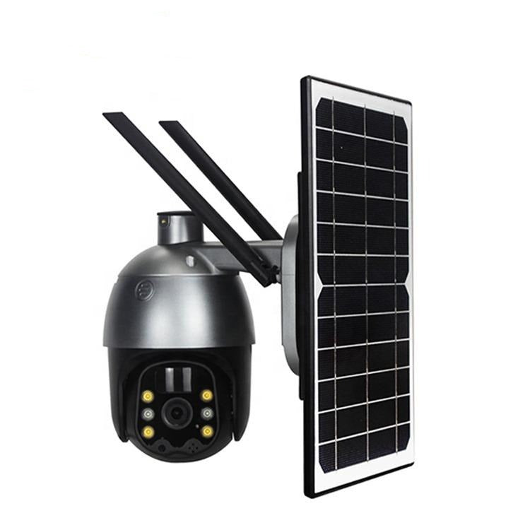 Scacell Wireless Outdoor PTZ Solar Security Camera